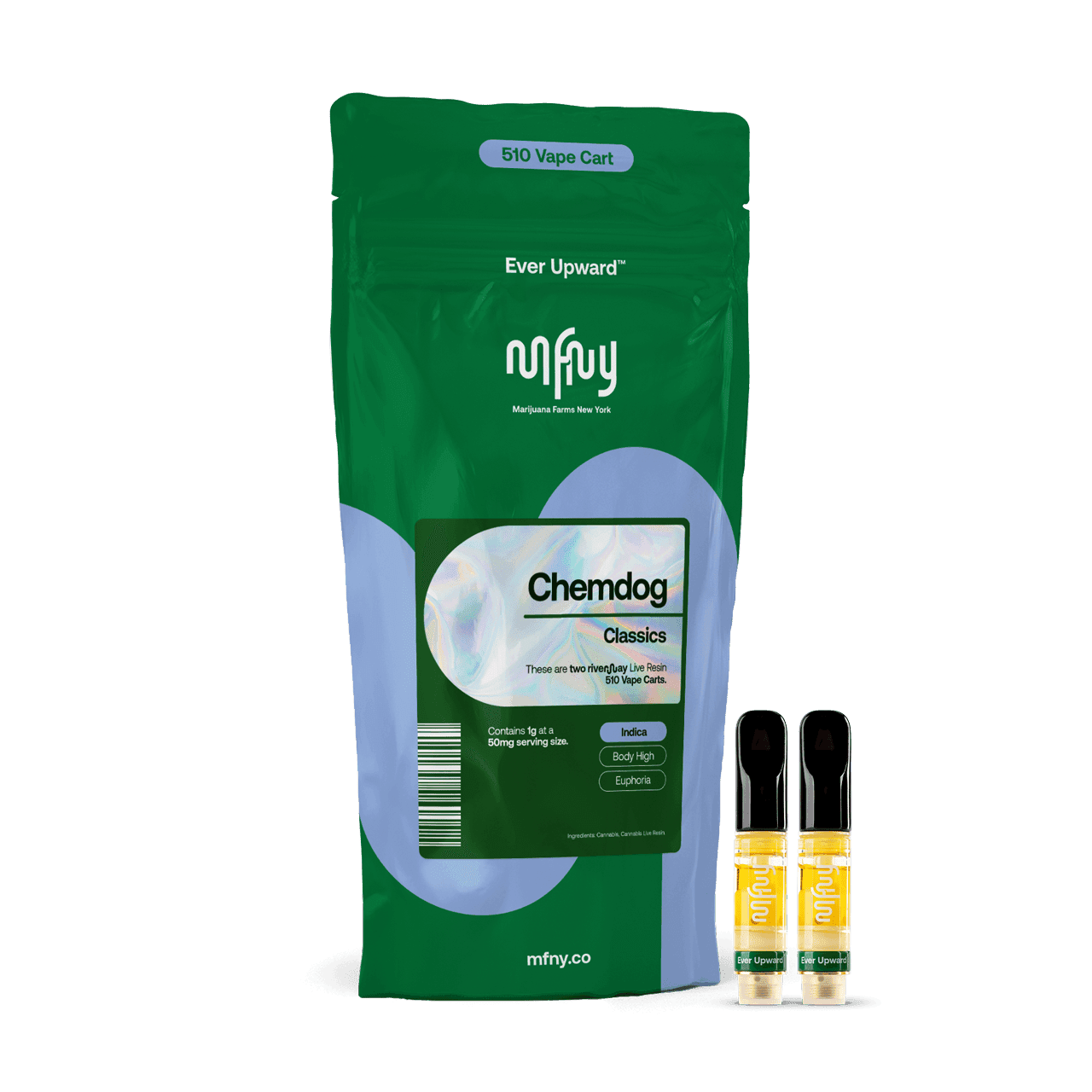 product image for Chemdog Live Resin 2pk vape Cartridge 1g