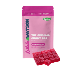 Sour Raspberry Live Rosin Gummies | 100mg