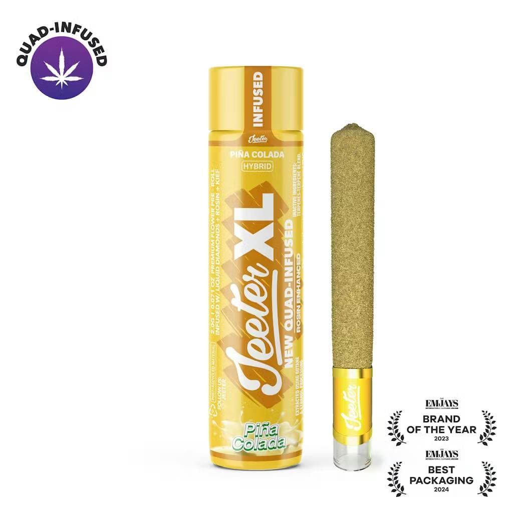 Pina Colada • Quad Infused XL Pre-Roll • 2g - Jeeter | Treehouse Cannabis