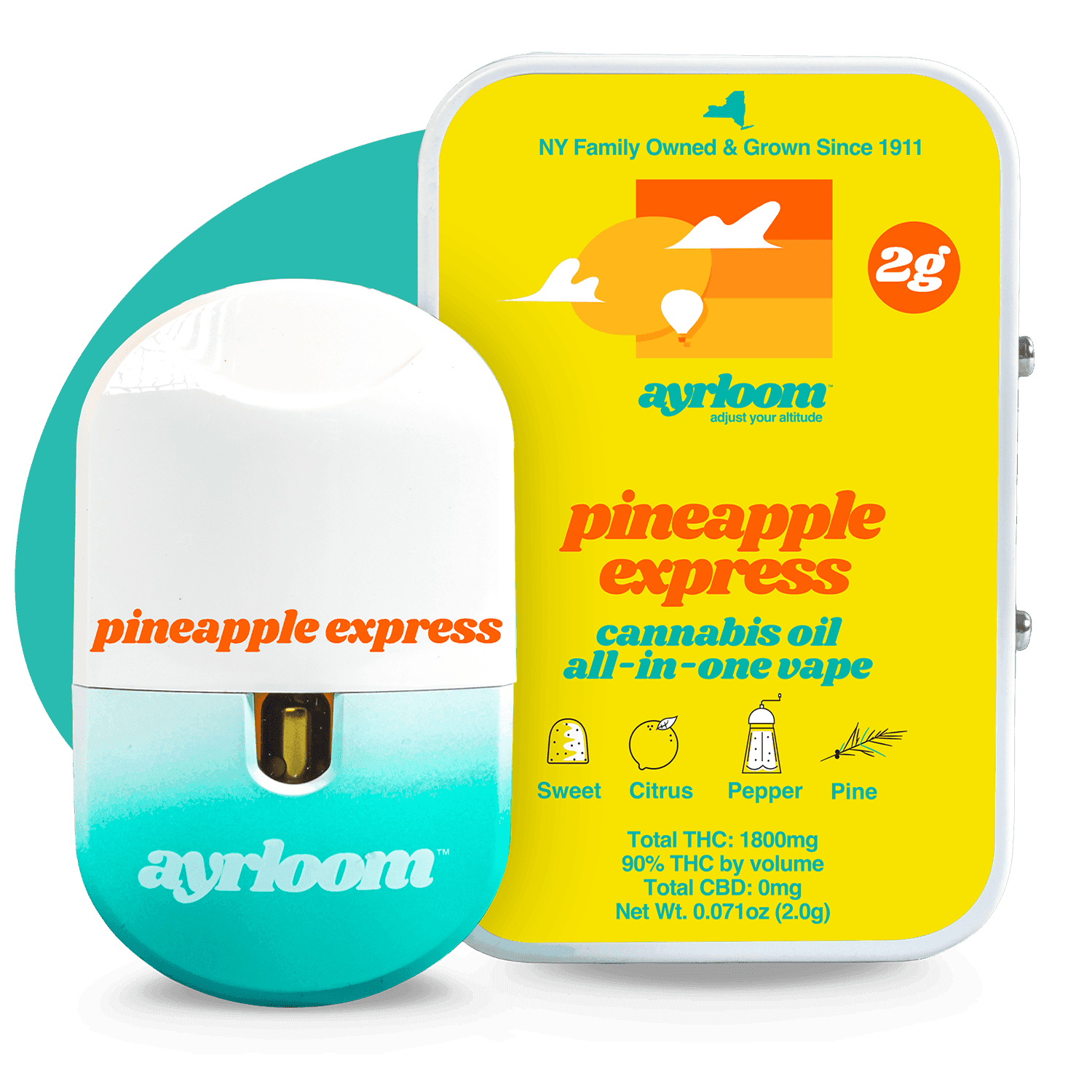 product image for ayrloom Pineapple Express AIO 2g