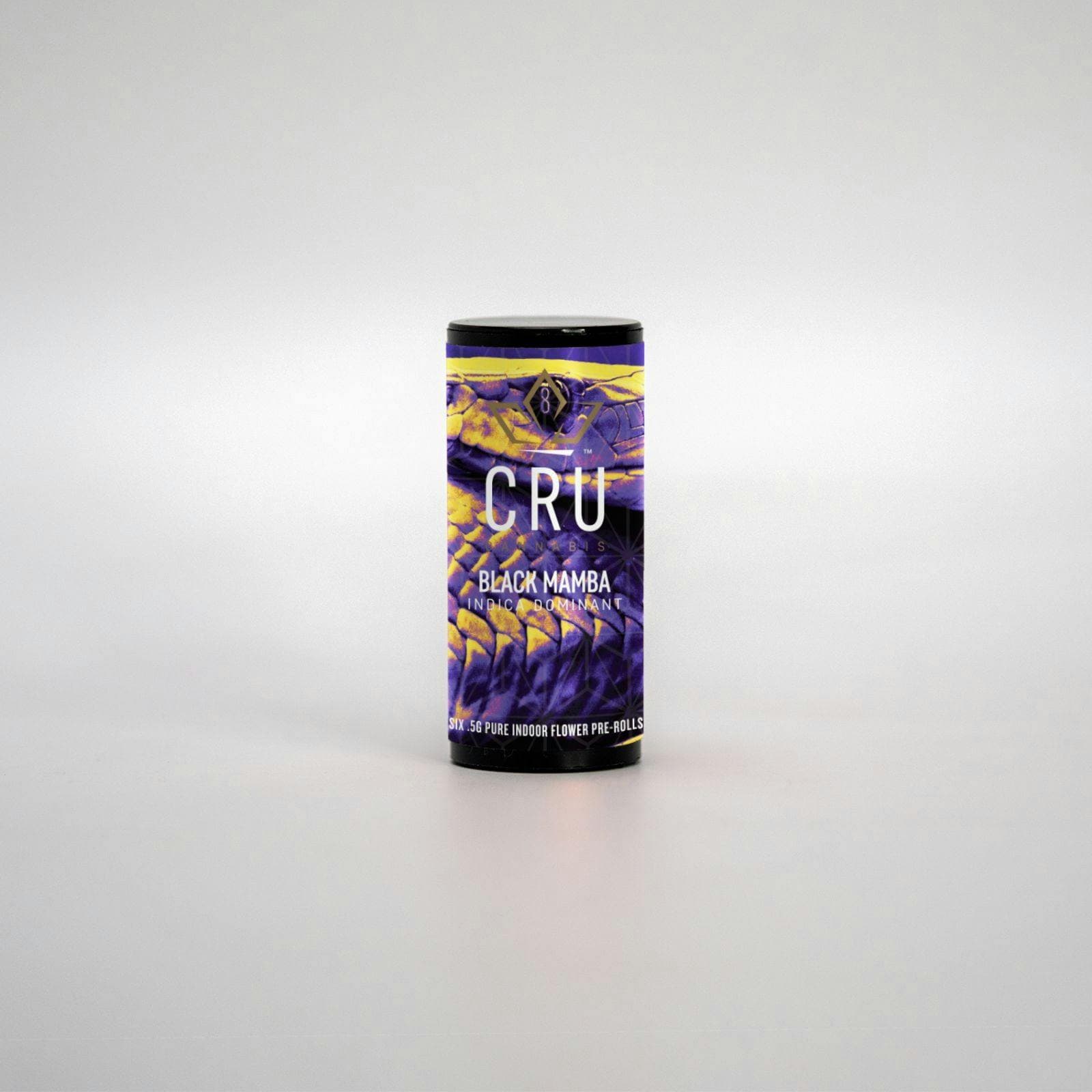 Black Mamba Infused Kief Pre-Roll 6pk - CRU Cannabis