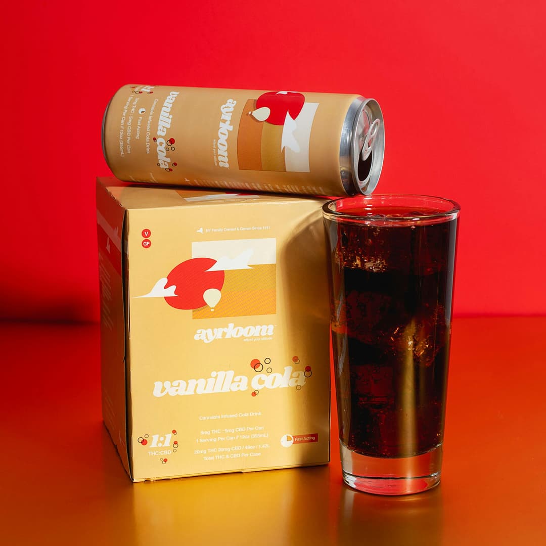 Vanilla Cola 2:1 • Infused Beverage • THC: 10mg, CBD: 5mg - ayrloom | Treehouse Cannabis