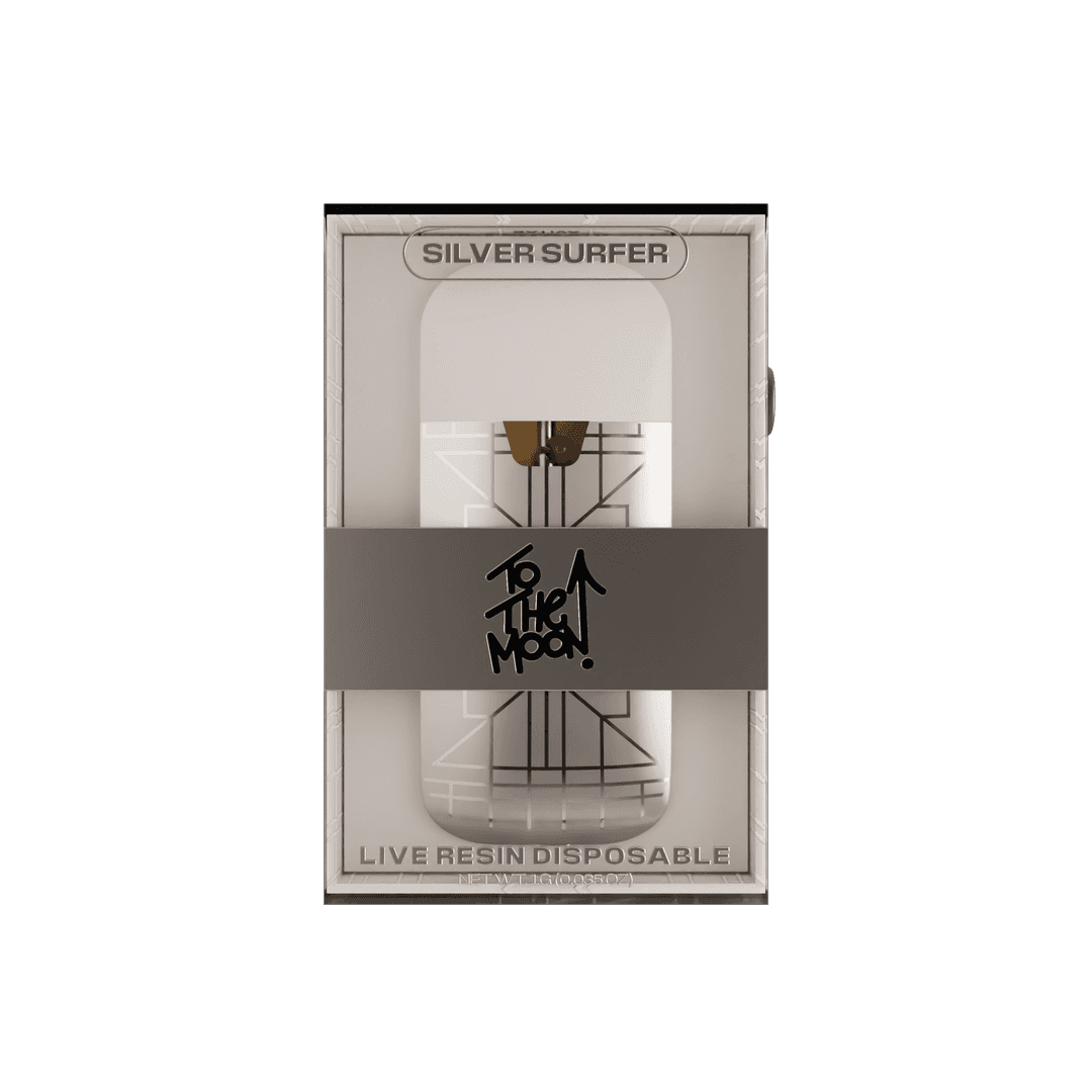 Silver Surfer - Live Resin Disposable - 1g - To The Moon | Treehouse Cannabis