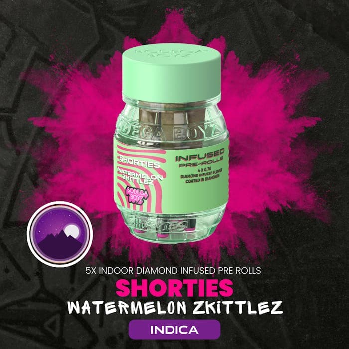 product image for Watermelon Zkittles Bodega Boyz 4 Pack .7g Pre-Rolls