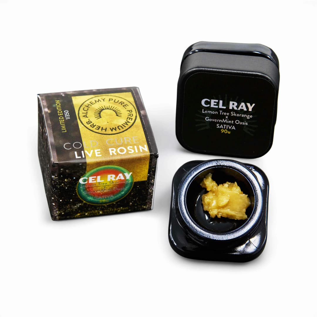 Cel Ray "Limited Edition" • Live Rosin Concentrate • 1g - Alchemy Pure | Treehouse Cannabis