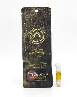 Grape Bubblegum • Live Rosin Vape Cartridge | .5g