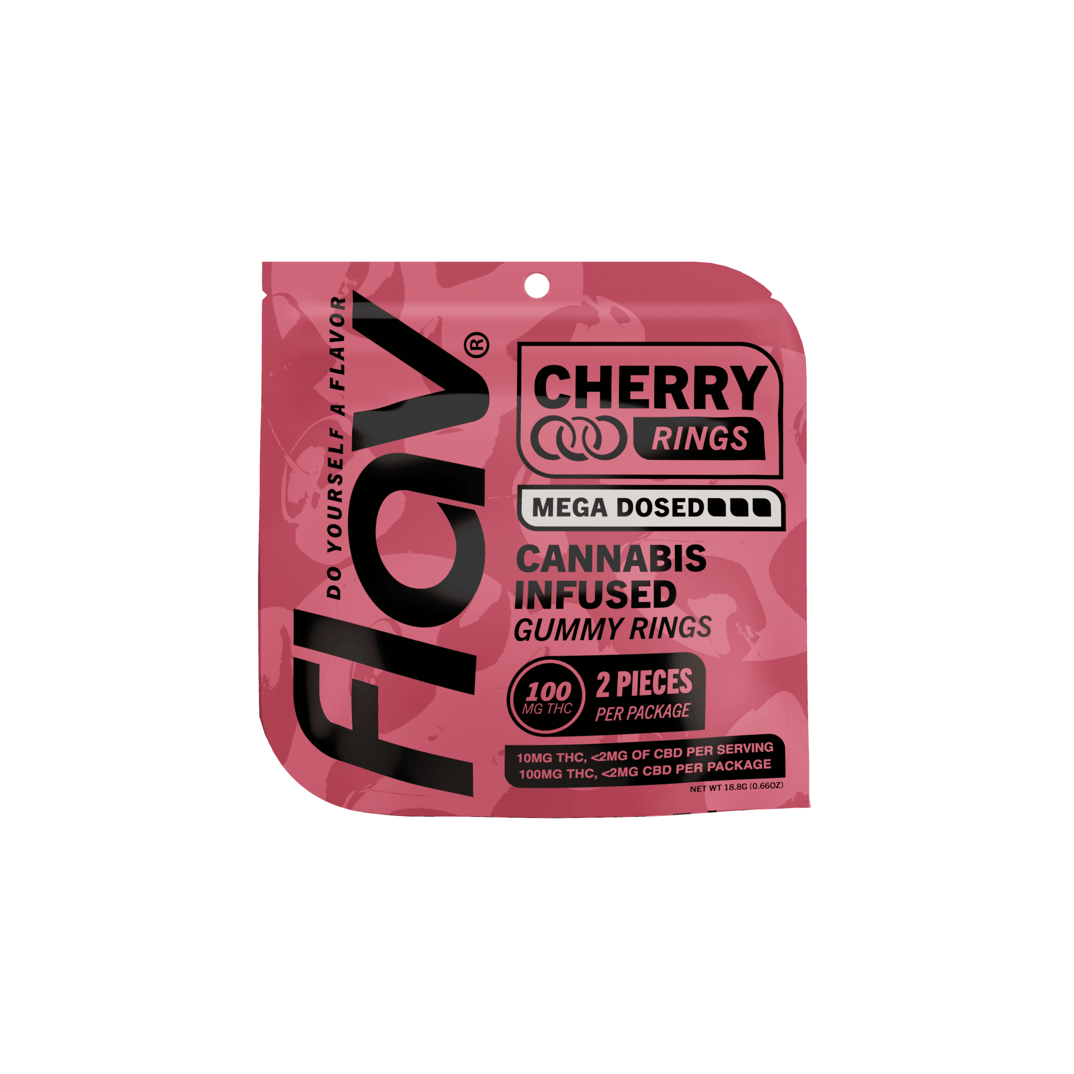 product image for Cherry Mega Rings - 100mg