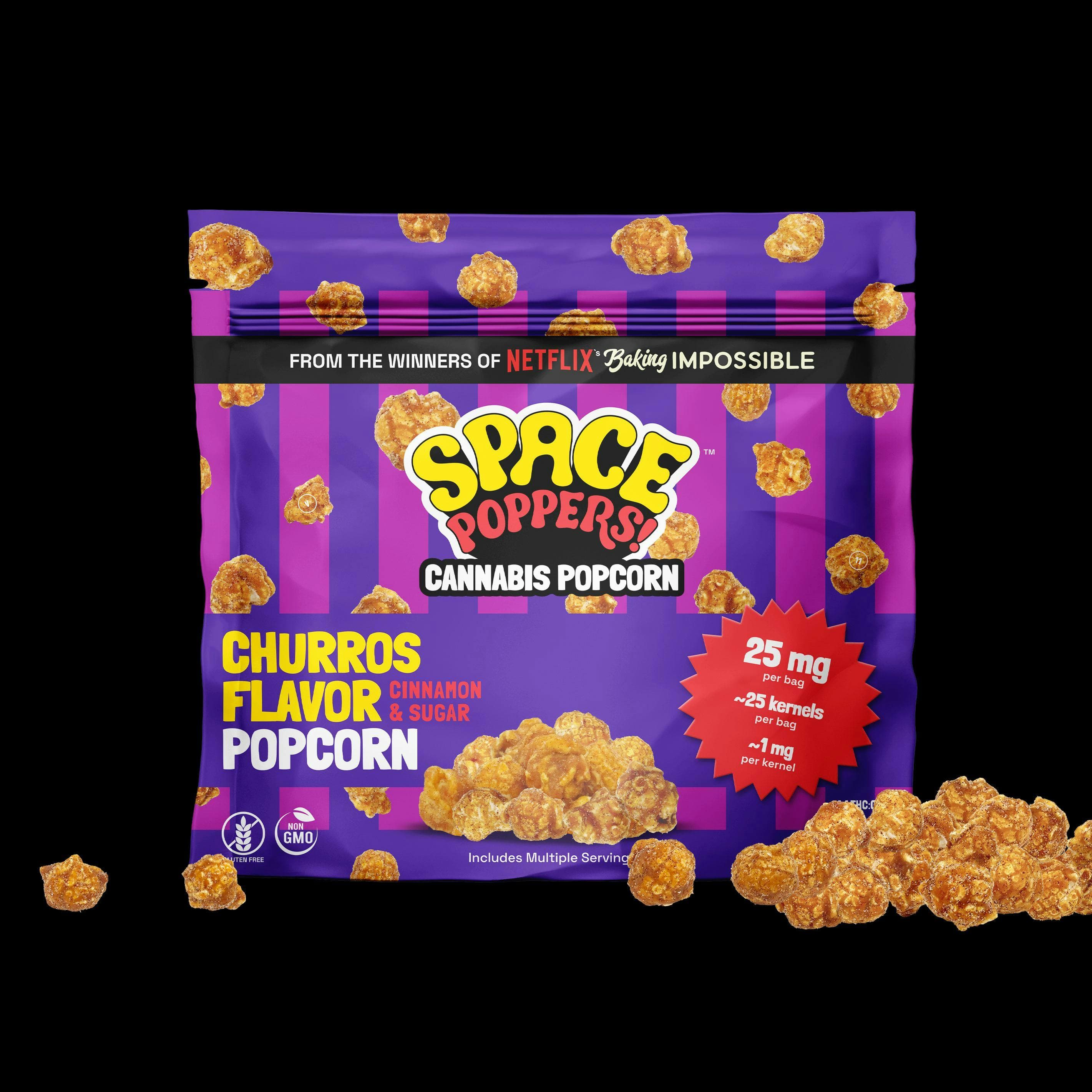 product image for Churro's Flavored infused Popcorn 25mg