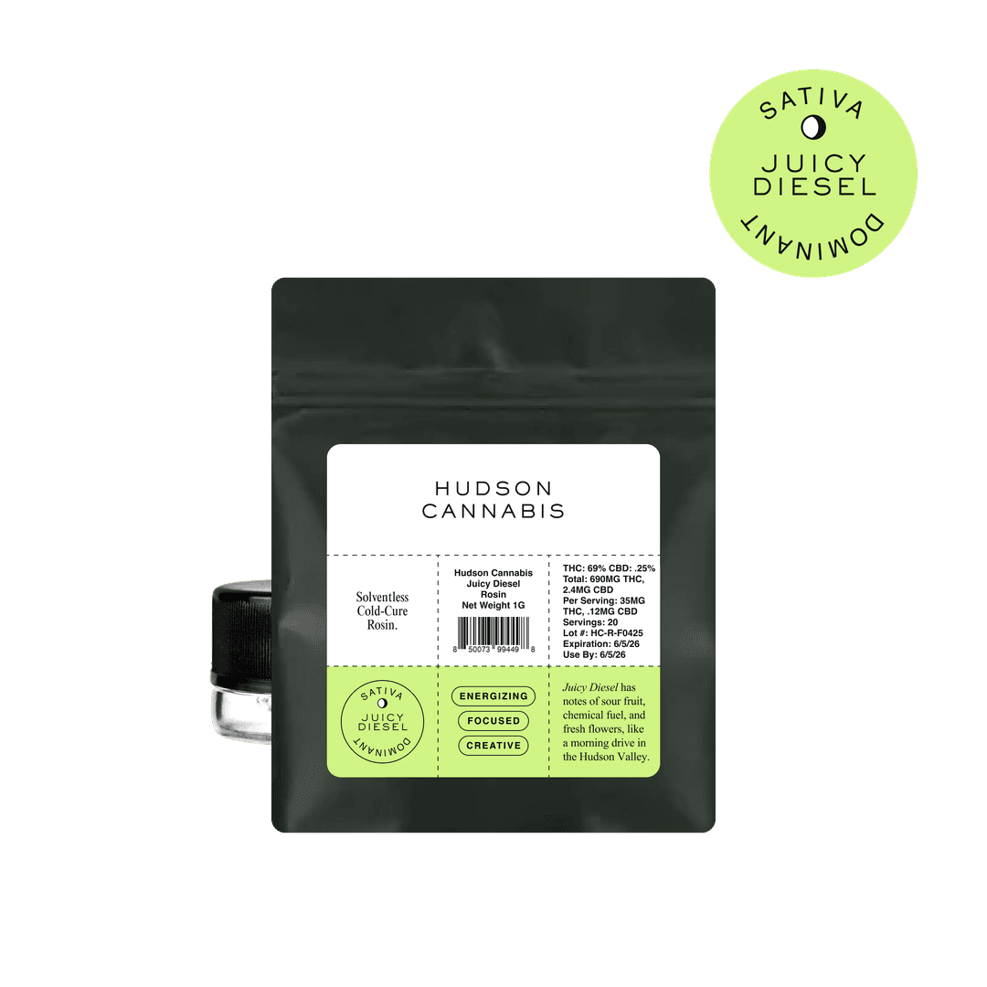 Juicy Diesel • Live Rosin Badder • 1g - Hudson Cannabis | Treehouse Cannabis