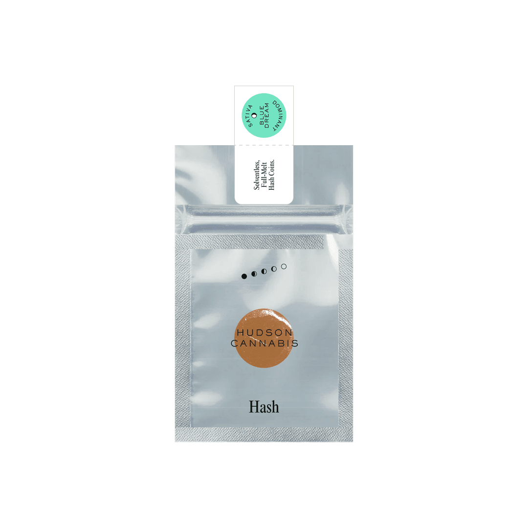Blue Dream .5g Hash Coin - Hudson Cannabis | Treehouse Cannabis