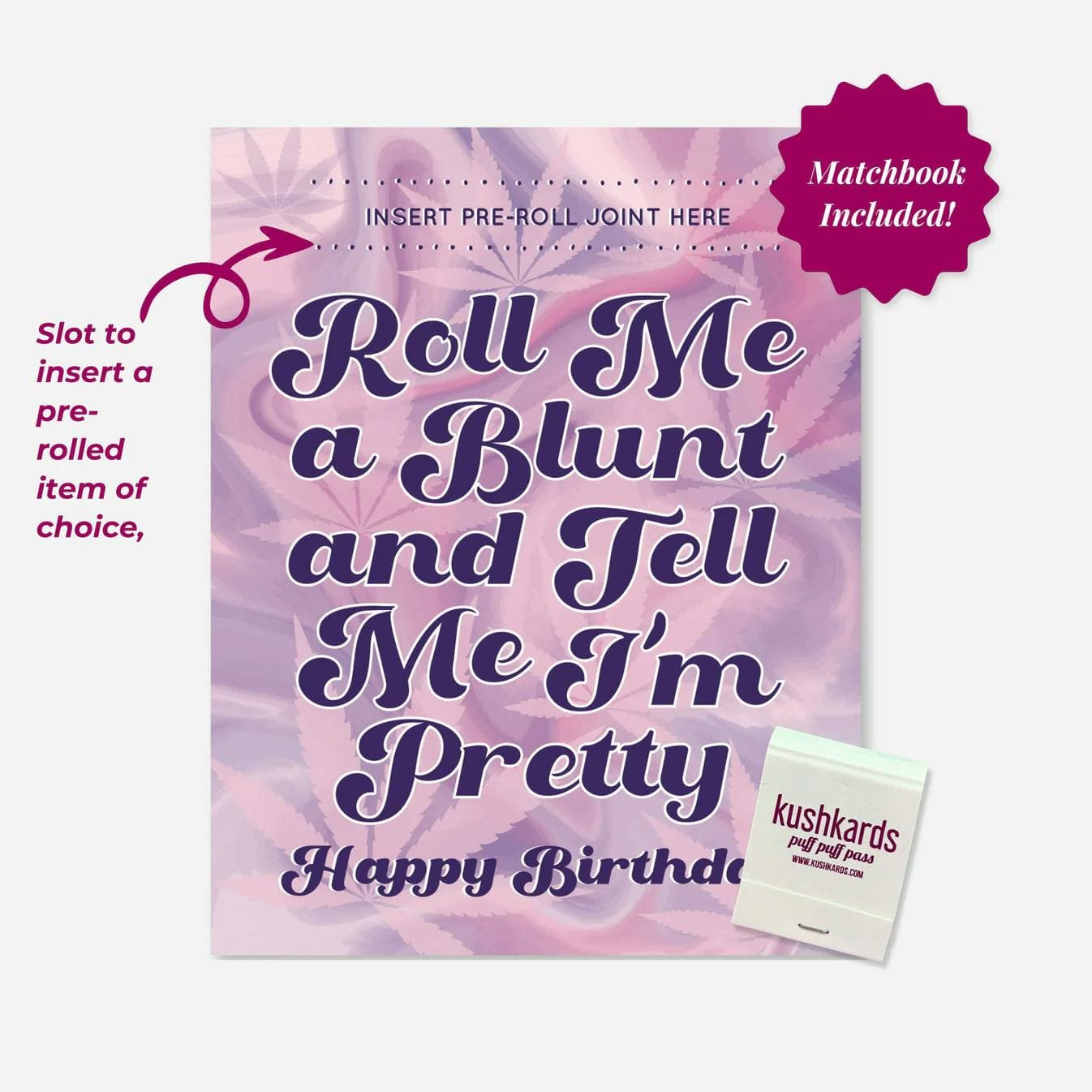 product image for Roll Me A Blunt Birthday Card add a pre-roll