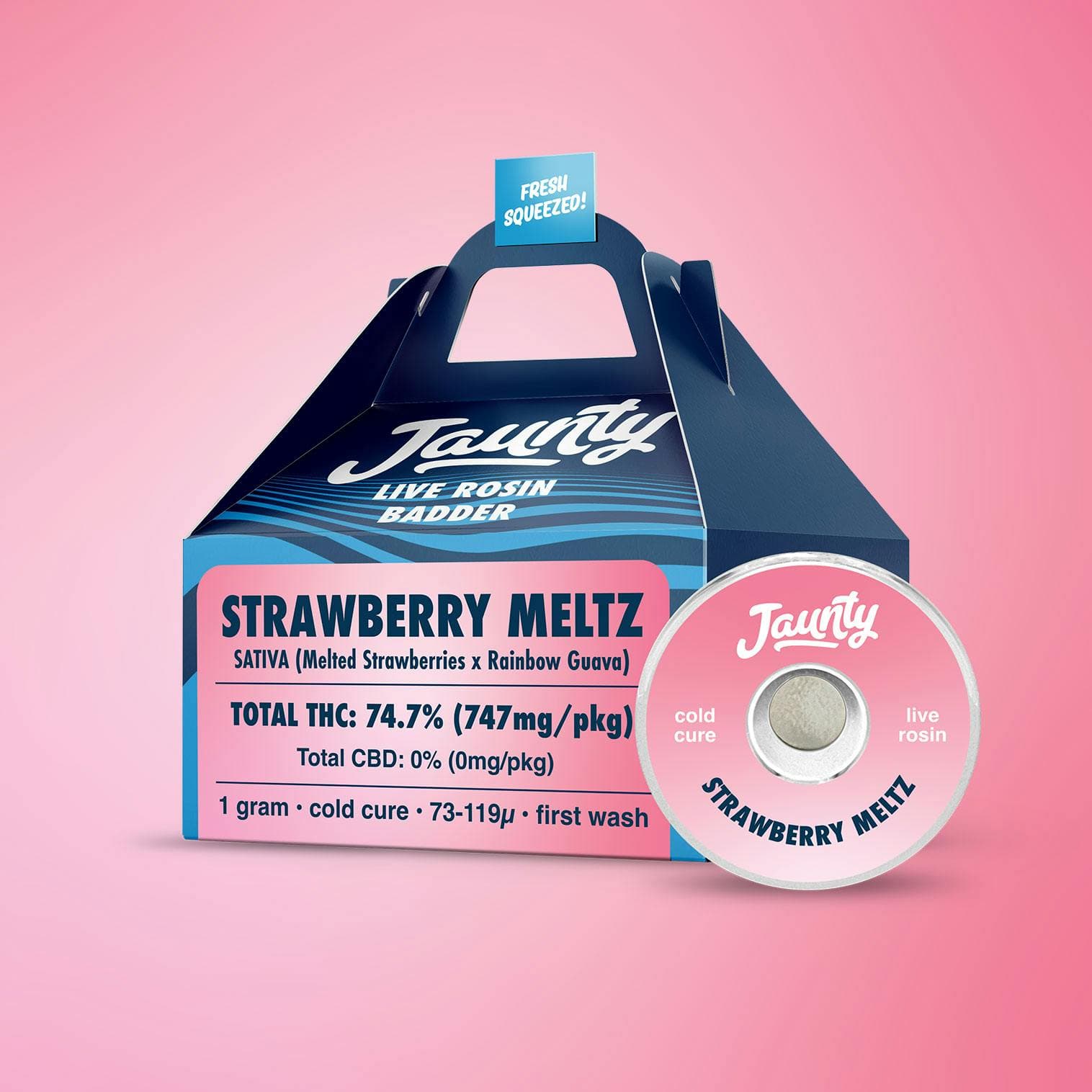 product image for Strawberry Meltz Live Rosin Concentrate 1g