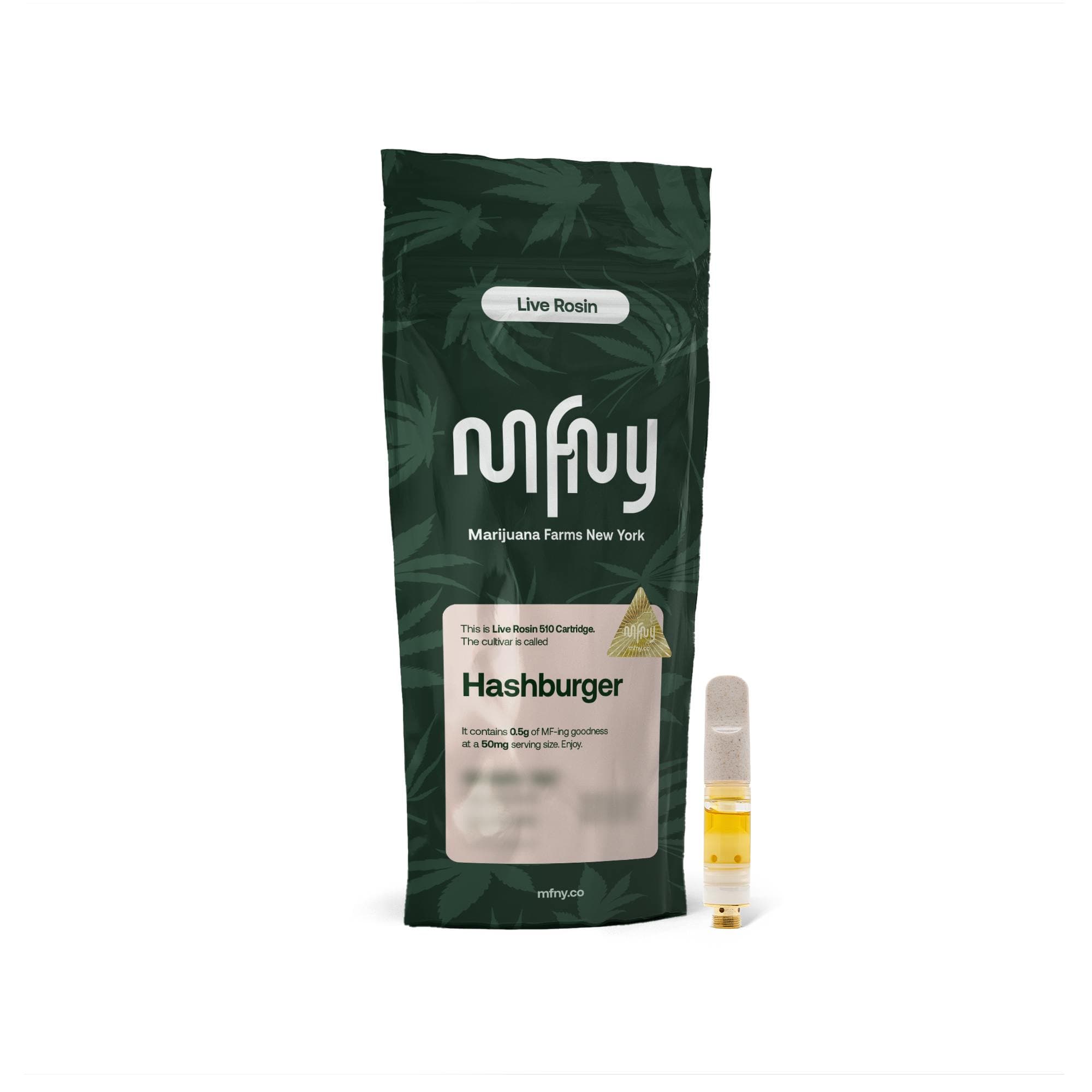 product image for Hash Burger Live Rosin Cartridge .5g