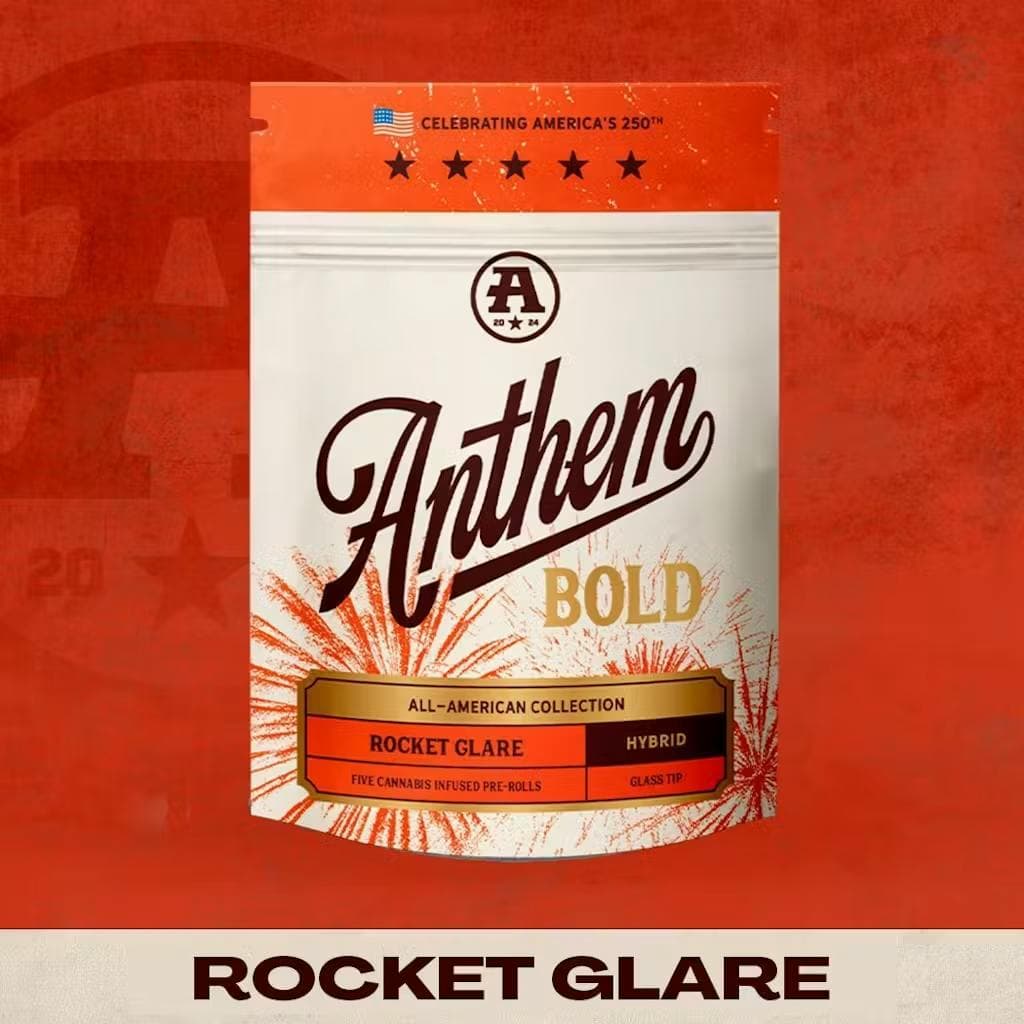product image for Rocket Glare Glass Tip Infused 5 pack Pre-Roll 2.5g
