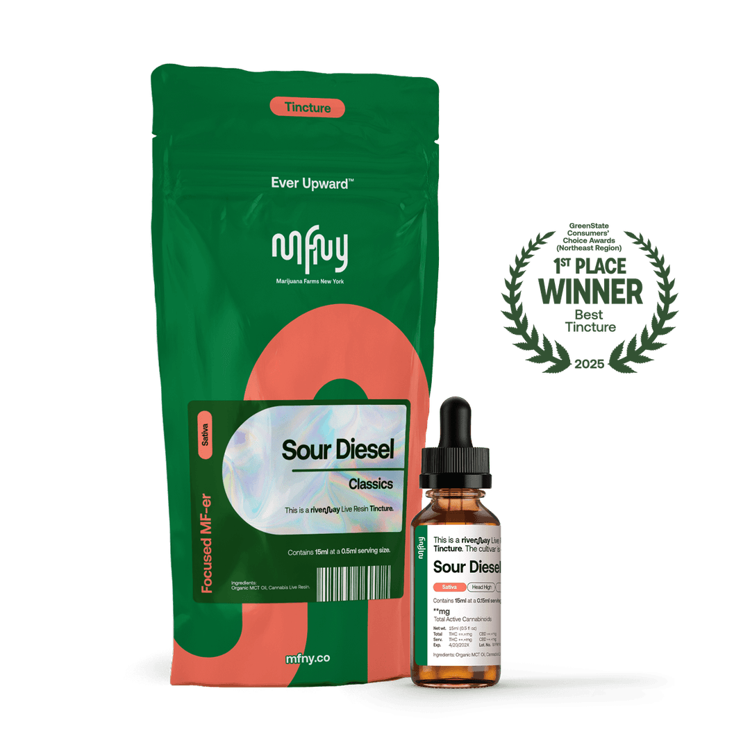 MFNY • Sour Diesel • Live Resin Tincture • 15ml - MFNY | Treehouse Cannabis