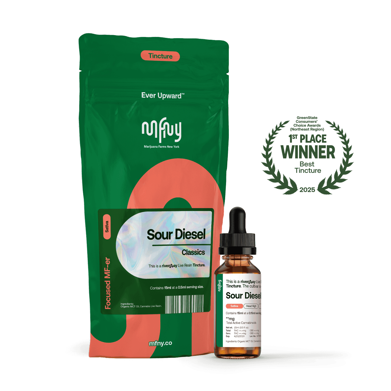 product image for MFNY Sour Diesel Live Resin Tincture 15ml