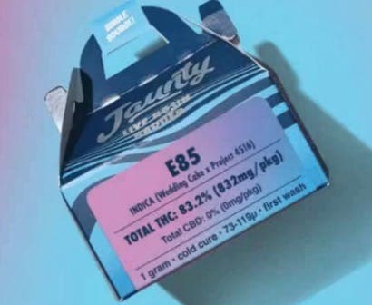 E85 Live Rosin Concentrate 1g - Jaunty