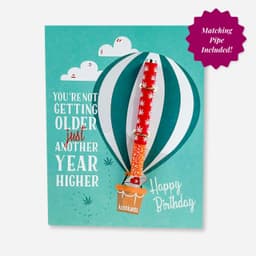 Another Year Higher Birthday Card