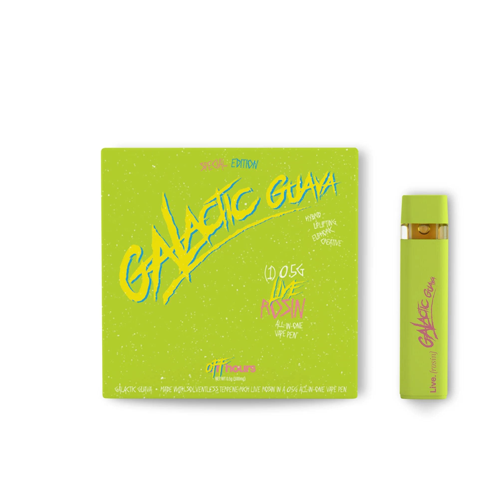 product image for Galactic Guava Live Rosin Vape .5g