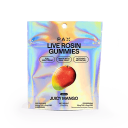 Juicy Mango Live Rosin Gummies | 10 pack | 100mg