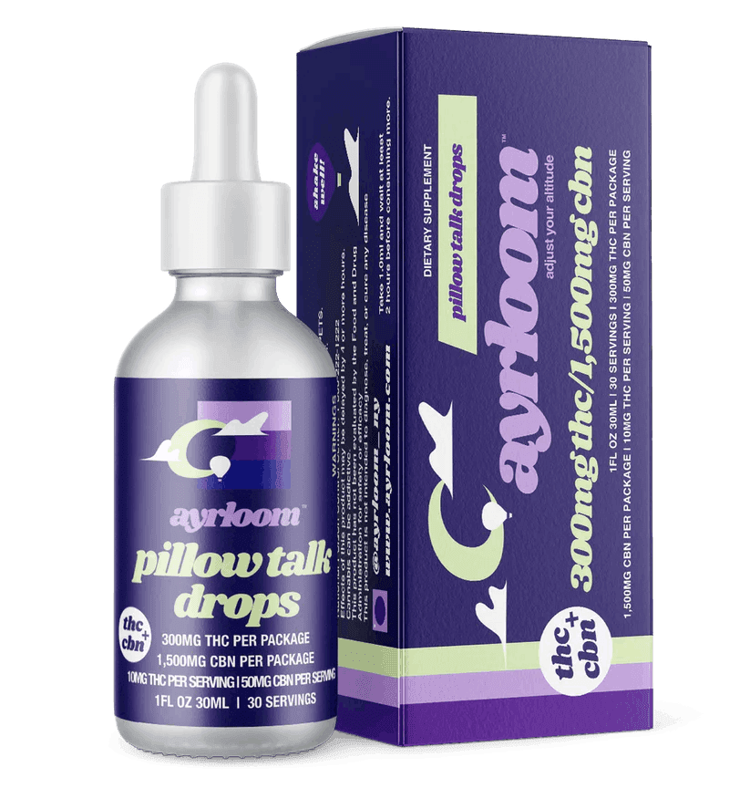 Pillow Talk Tincture 1:5 • 300mg Thc / 1500mg CBN - ayrloom | Treehouse Cannabis