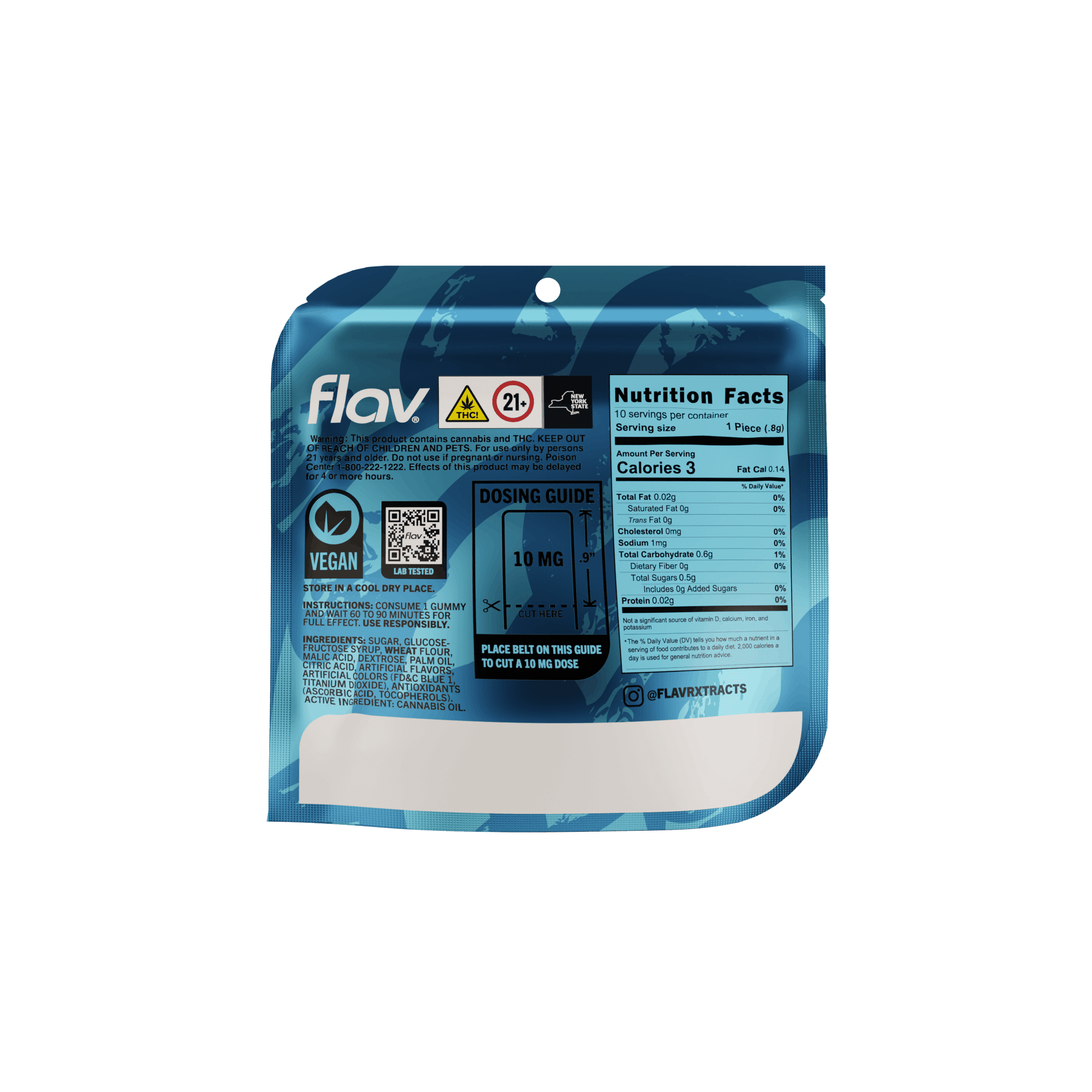 Blueberry Mega Belt - Live Resin - 100mg - Indica - Flav