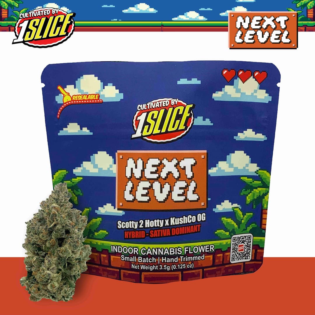 Next Level • Flower • 3.5g - 1Slice | Treehouse Cannabis