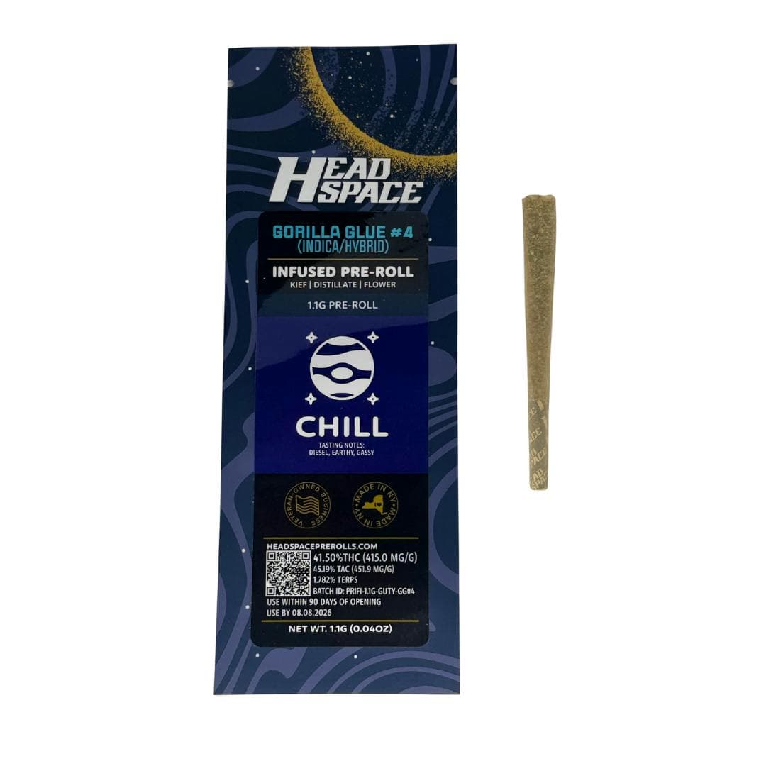 Gorilla Glue •  Infused Pre-Roll • 1.1g - Head Space | Treehouse Cannabis