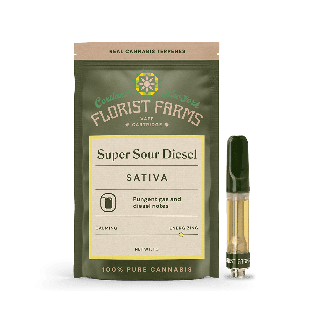 Super Sour Diesel • Cartridge • 1g - Florist Farms | Treehouse Cannabis