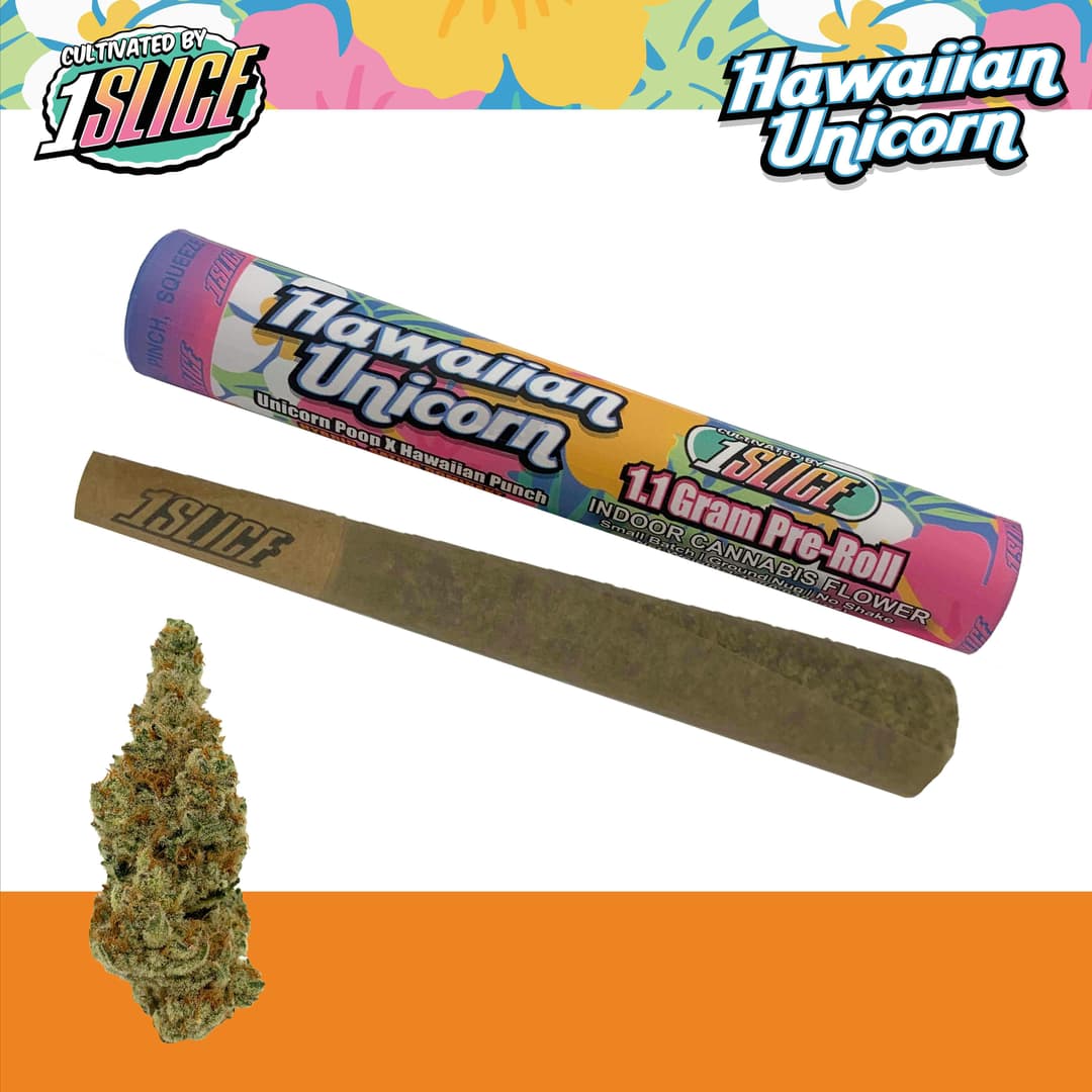 Hawaiian Unicorn • Pre-roll • 1.1g - 1Slice | Treehouse Cannabis
