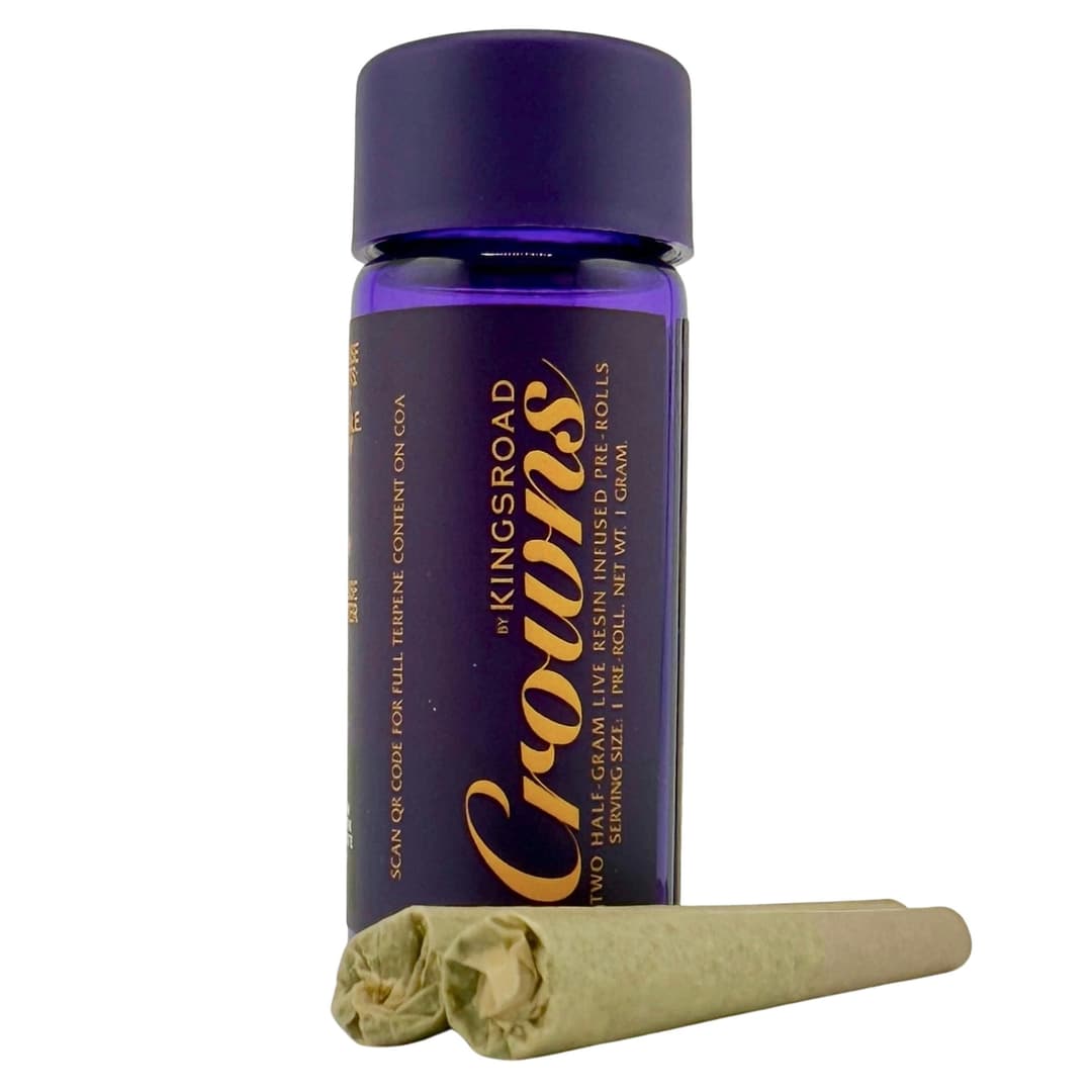Biscotti x Haze • 2pk Infused Pre-Rolls • 1g - Kings Road | Treehouse Cannabis