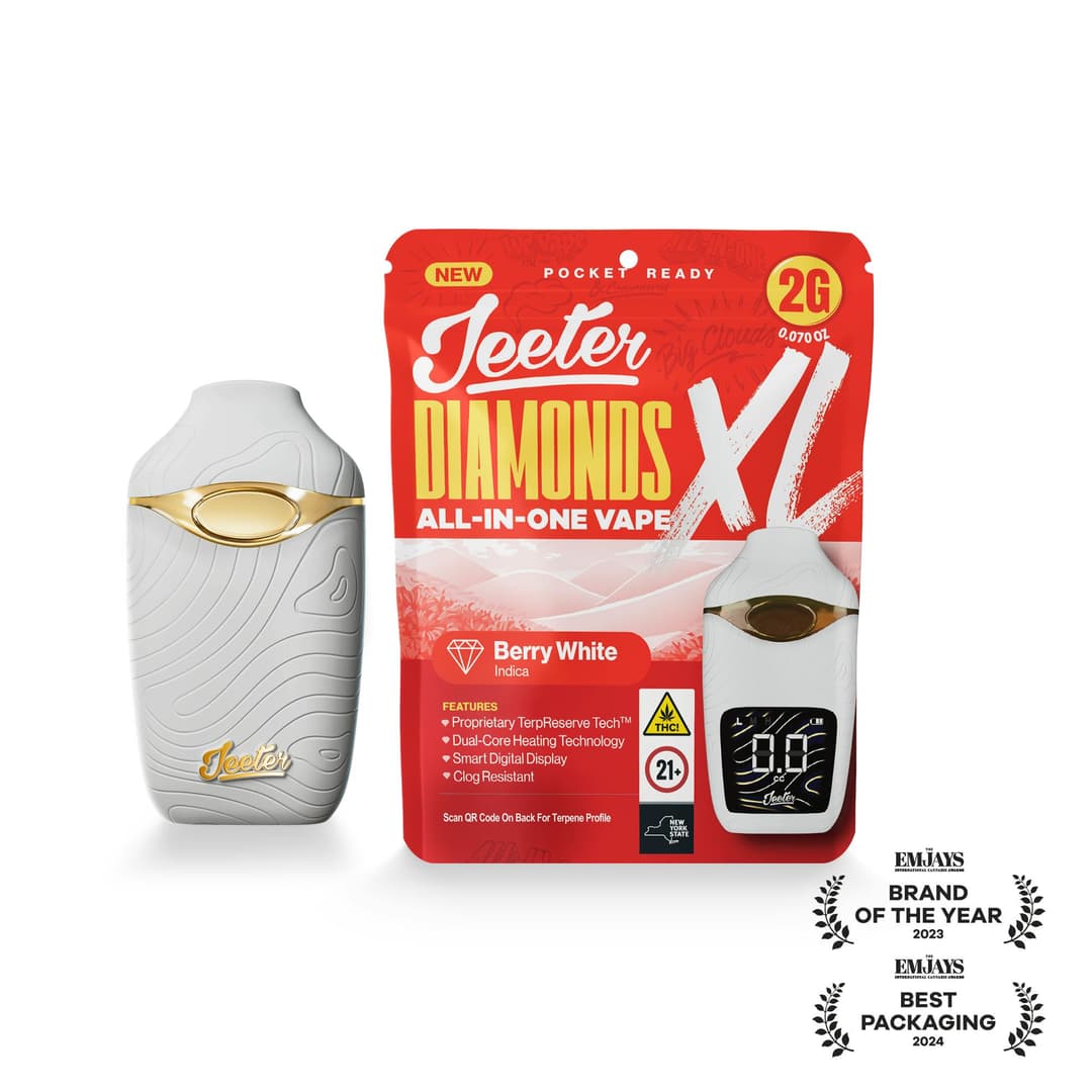 Jeeter • Berry White • 2G Liquid Diamond XL All-In-One Vape - Jeeter | Treehouse Cannabis