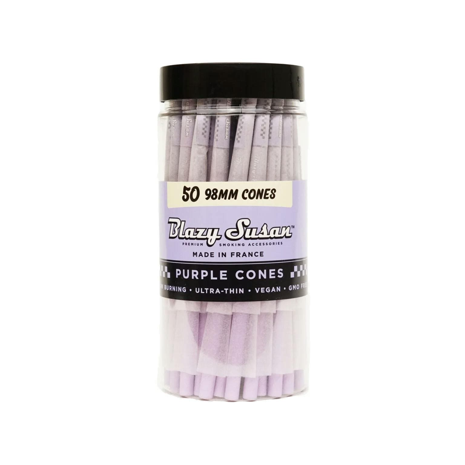product image for Purple Pre Rolled Cones 50 Pack 98MM