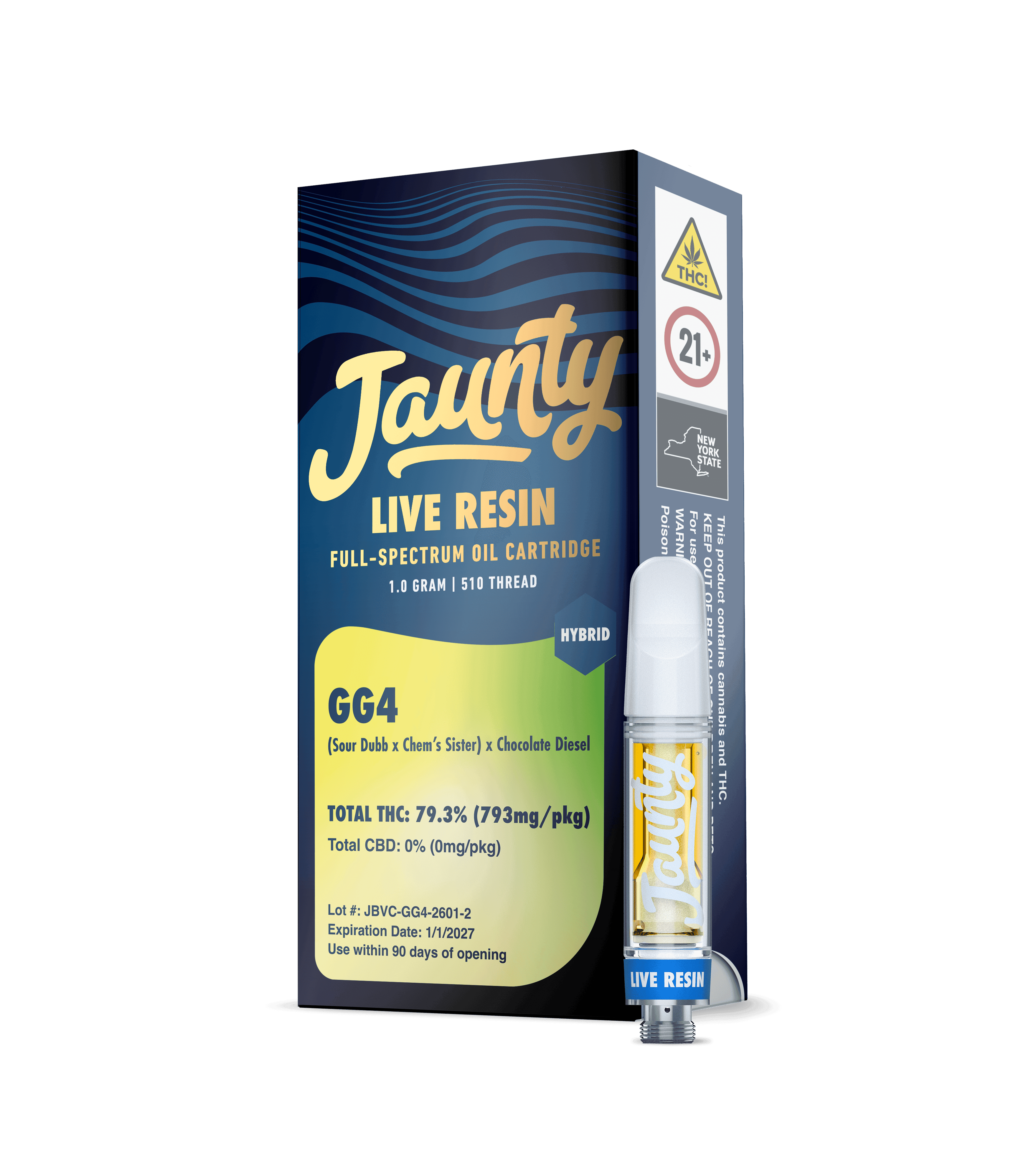 product image for GG4 Live Resin Cartridge 1g