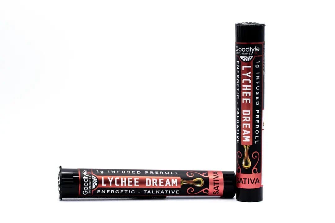 Lychee Dream Infused Pre-roll 1g - Goodlyfe Infusions