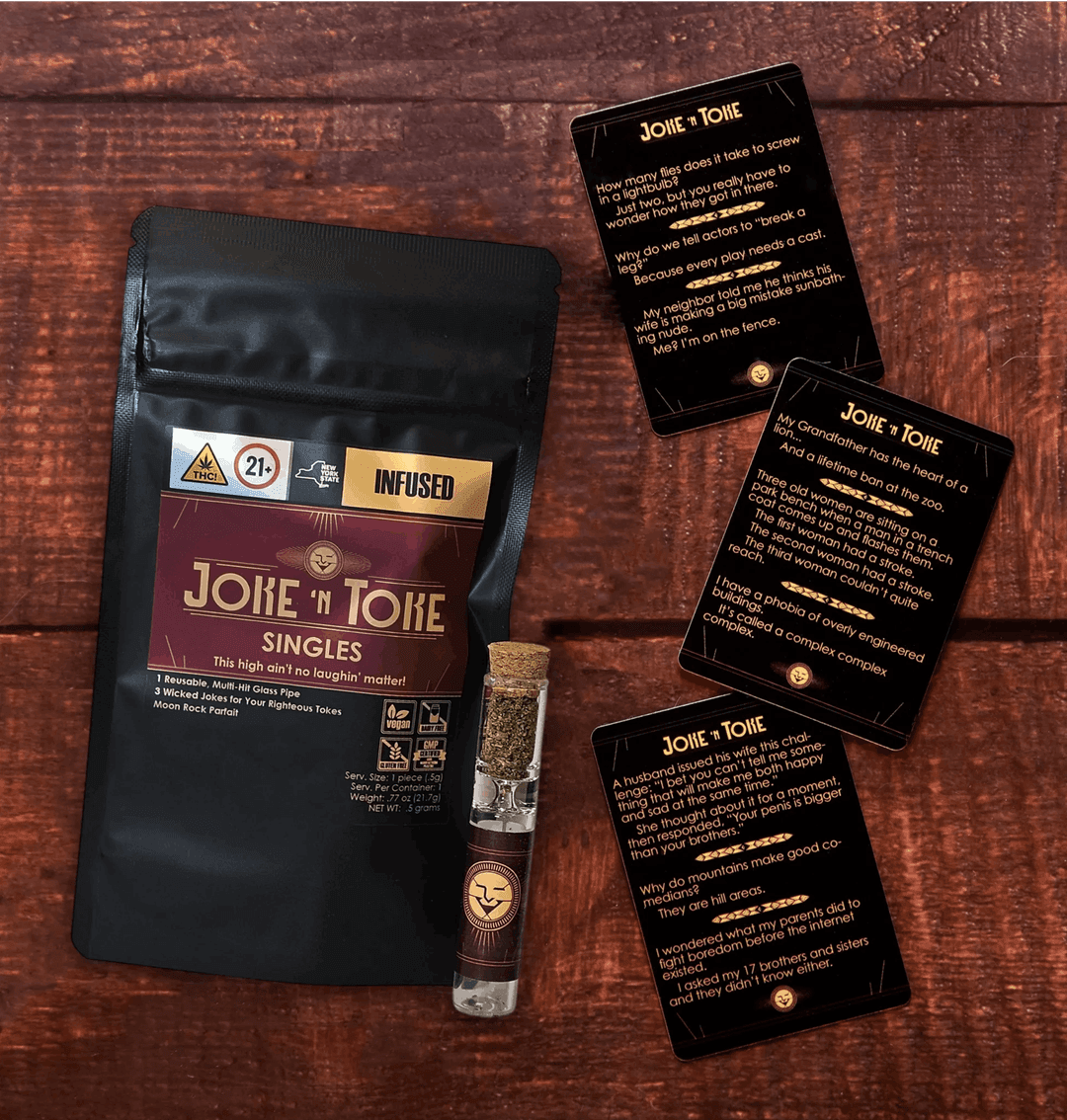 Purple Dream Infused Pre Pack Chillum • .5g - Joke N Toke | Treehouse Cannabis