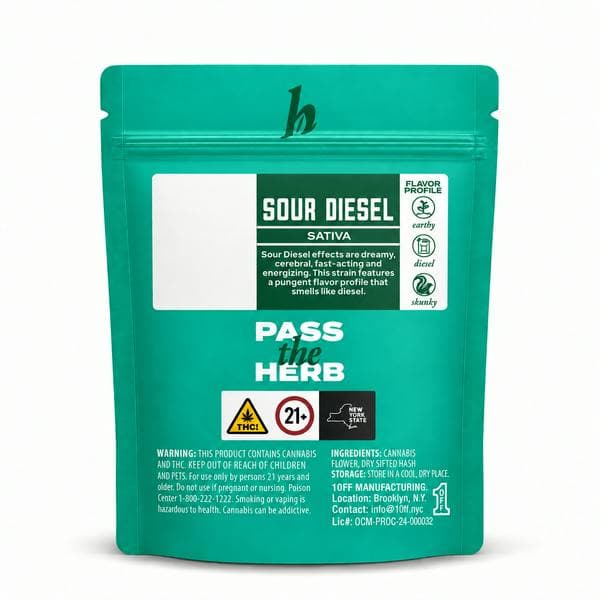 product image Sour Diesel | Infused Pre-ground Flower | 7g