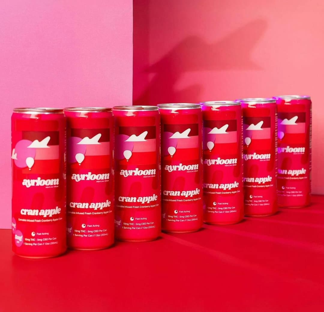 Cran Apple 2:1 • Infused Beverage 4-Pack • 40mg THC:25mg CBD • Ayrloom - ayrloom | Treehouse Cannabis