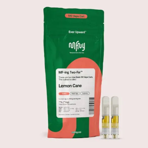 product image for Lemon Cane 2 pack Cartridge 1g