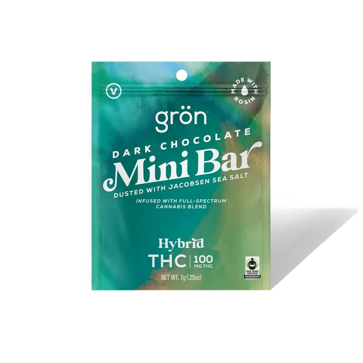 product image for Dark Chocolate Mini Bar - THC - Hybrid