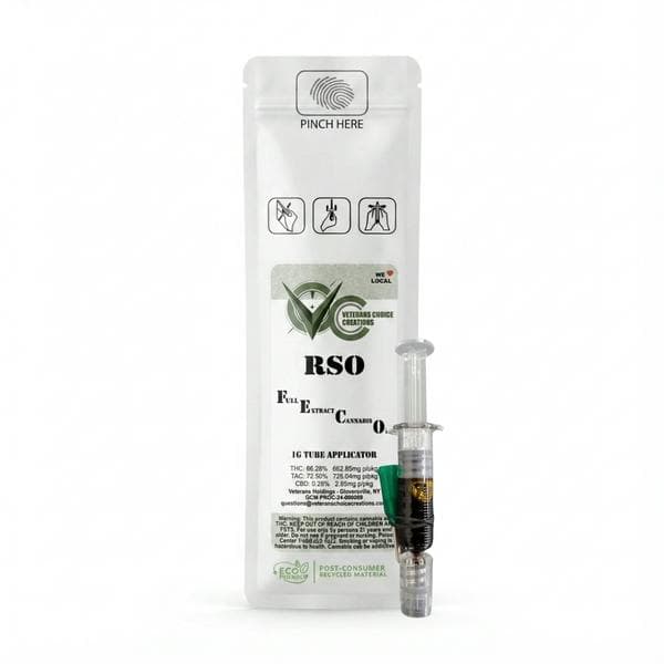 RSO F.E.C.O Syringe • 1g - Veteran's Choice Creations | Treehouse Cannabis