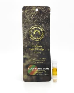 Coup Runtz Bomb  • Live Rosin Vape Cartridge | .5g