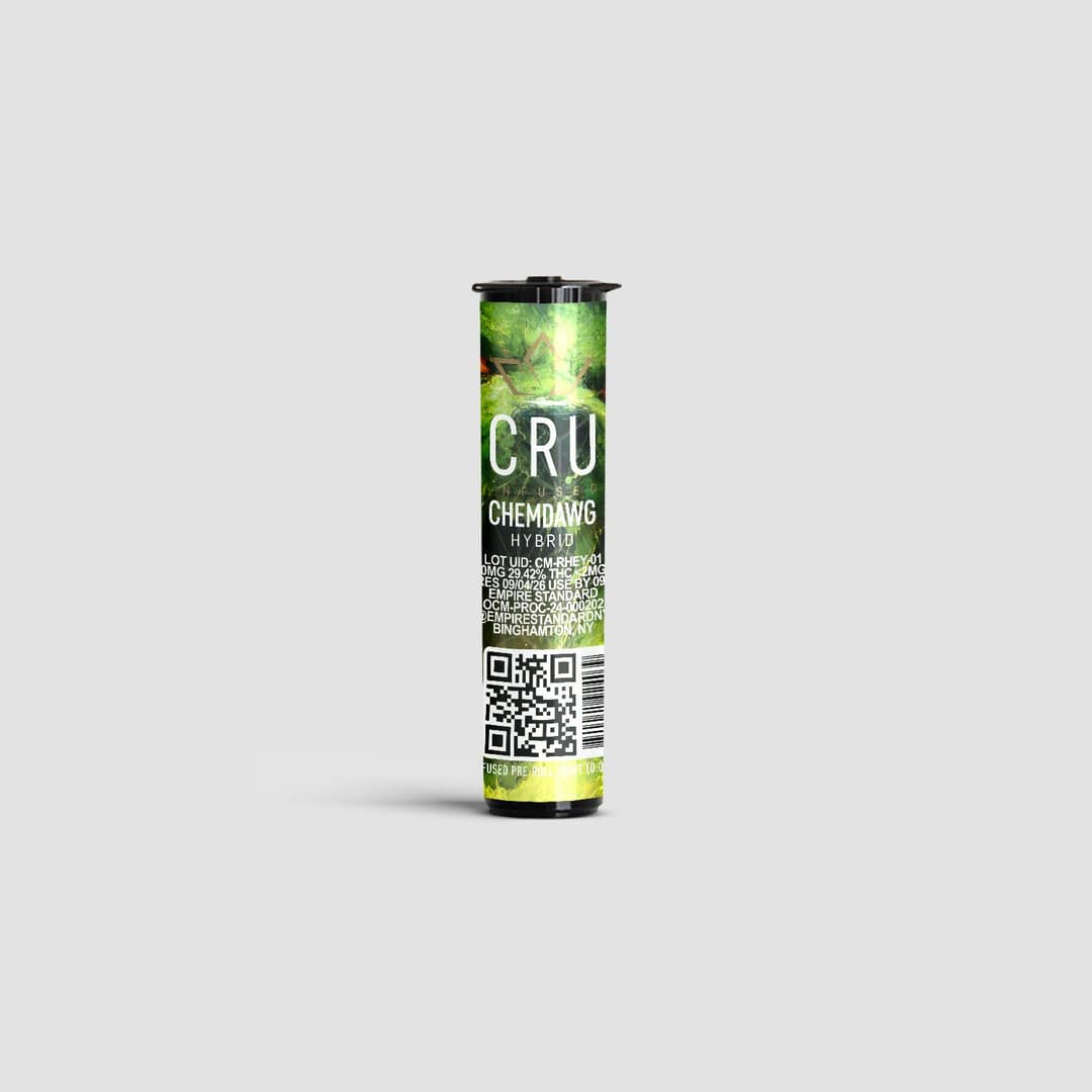 Chemdawg  • Infused Kief Pre Roll • 0.5g - CRU Cannabis | Treehouse Cannabis