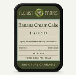 Banana Cream Cake • 7 Pack Pre-Rolls • 3.5g