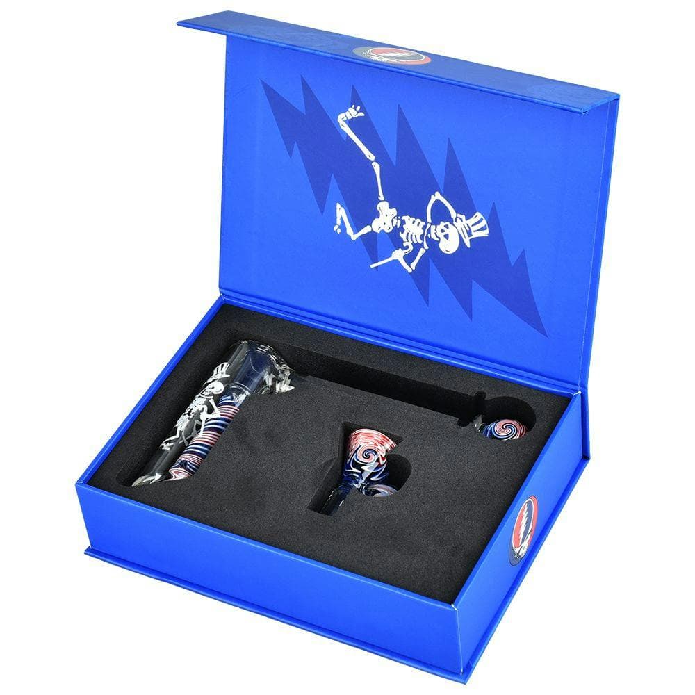 Grateful Dead x Pulsar Wig Wag Hammer Bubbler - 6.25" / 14mm F - 