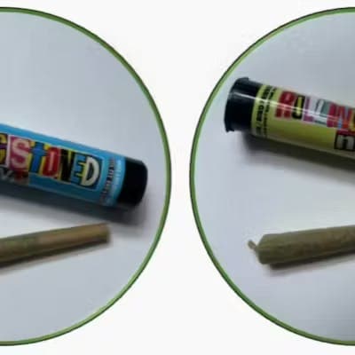 Blueberry Kush Mints Pre-Roll 1g Rolling Stoned NYC - Rolling Stoned NYC