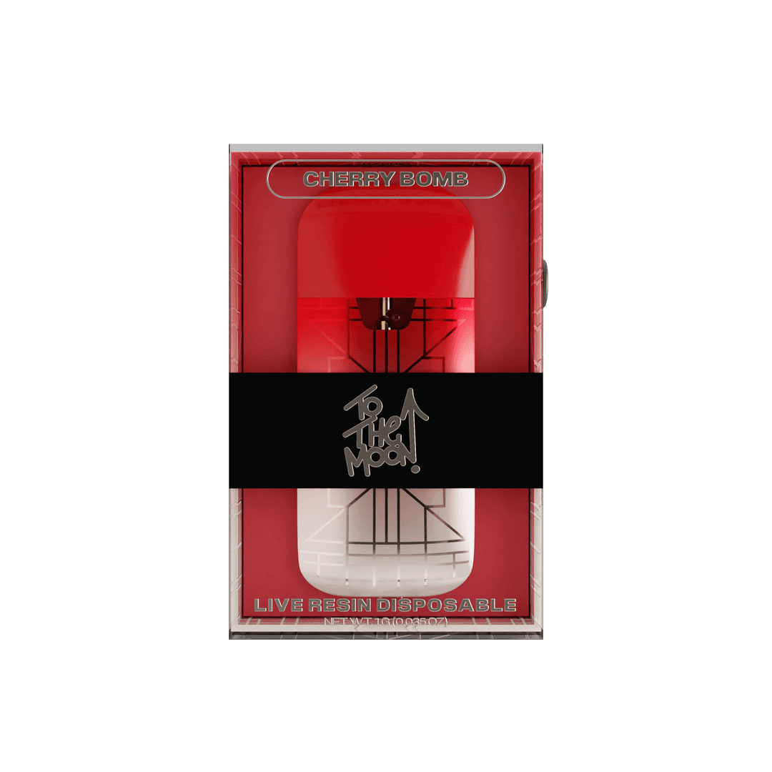 Cherry Bomb - Live Resin Disposable - 1G - To The Moon | Treehouse Cannabis