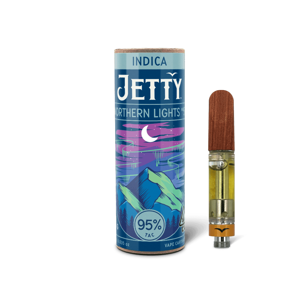 Northern Lights #5 Indica 1g Cartridge - Jetty Extracts