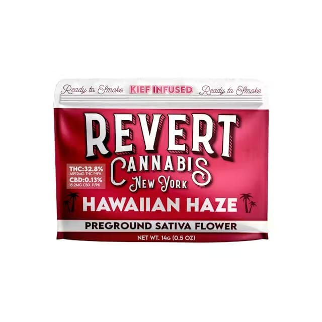 Hawaiian Haze Kief Infused Preground Flower 14g - Revert