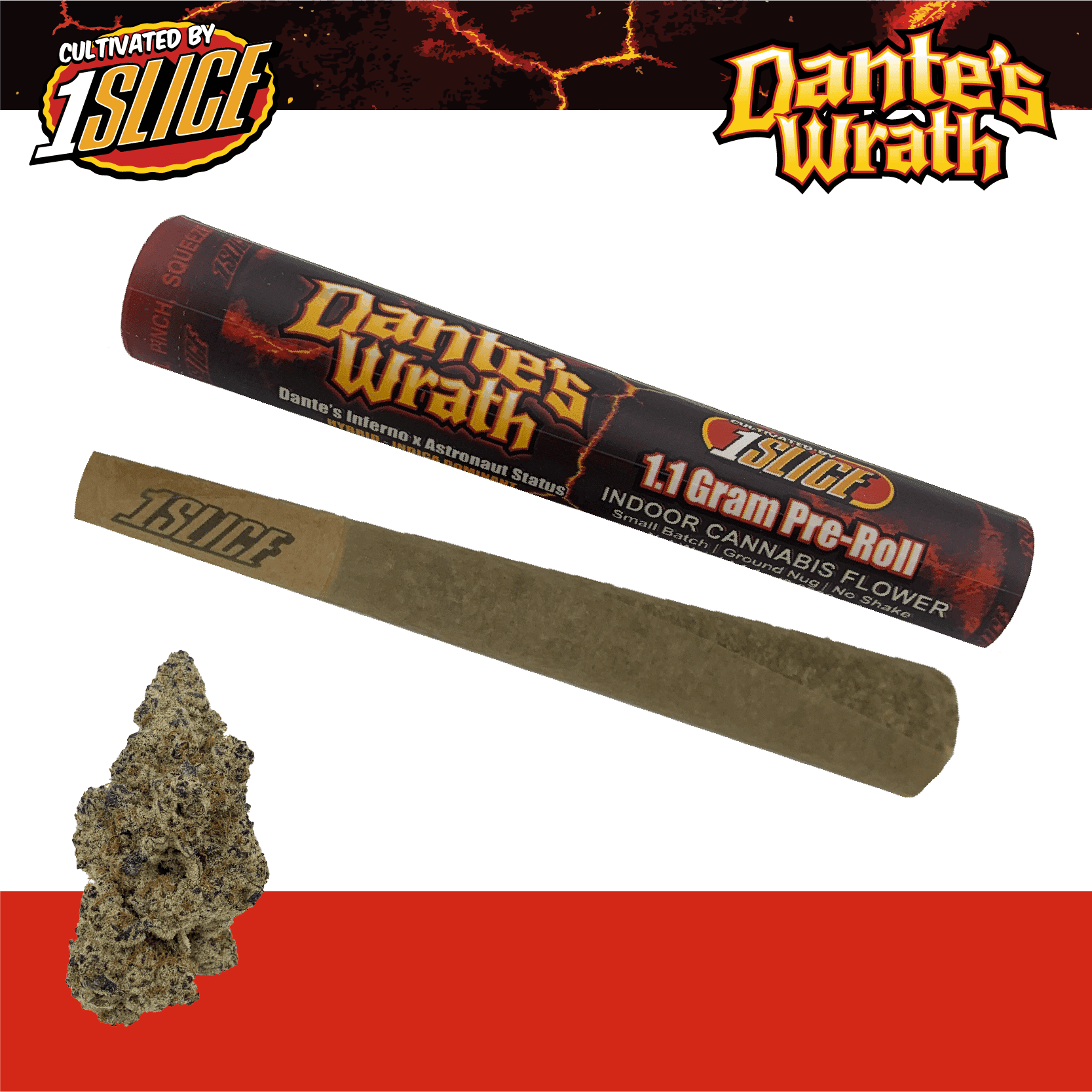 product image for Dante's Wrath Pre-roll 1.1g
